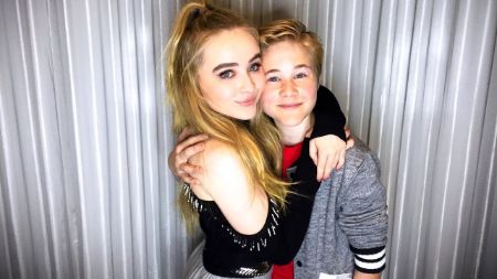 Sabrina Simpson with her brother Casey Simpson
