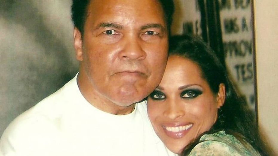 Rasheda Ai and her father Muhammad Ali