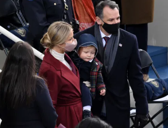 Melissa Cohen with Hunter Biden and their son