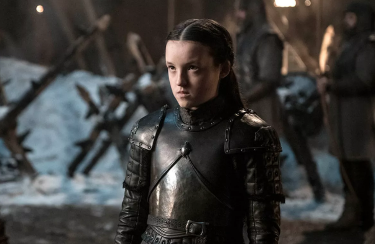 Bella Ramsey as Lyanna Mormont in 'Game of Thrones'