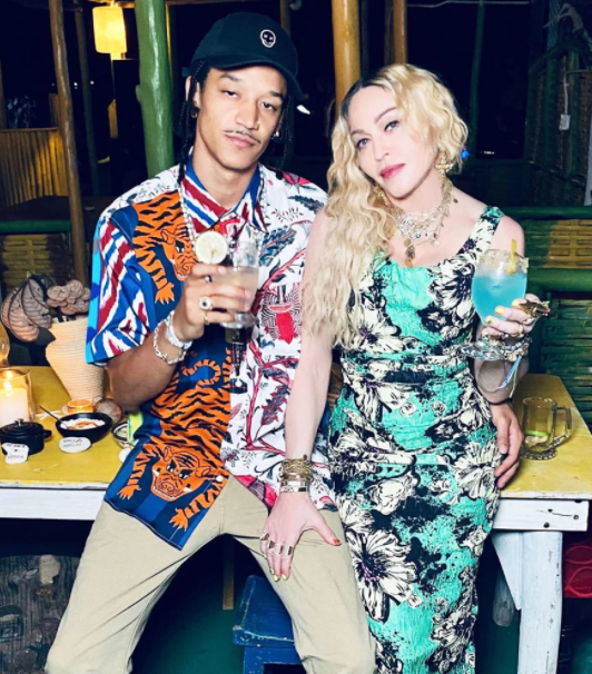 Ahlamalik Williams and his girlfriend, Madonna