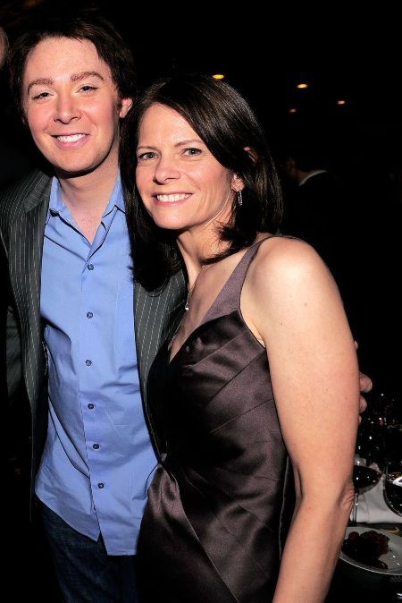 Jaymes Foster with her baby daddy Clay Aiken.