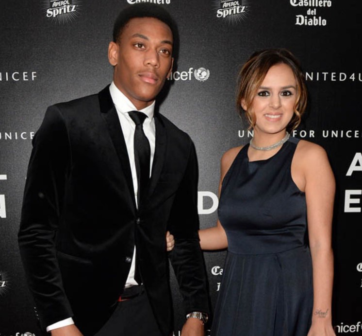 Anthony Martial ex-wife