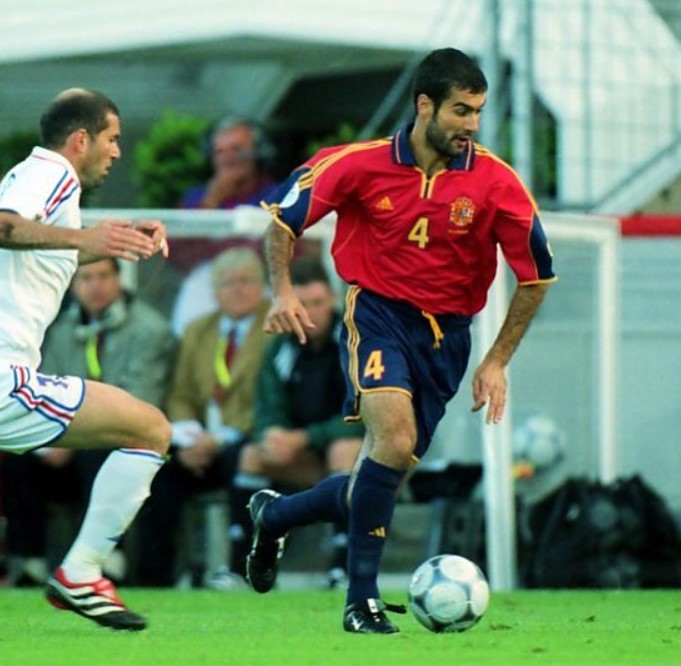 Pep Guardiola Euro Cup 2000