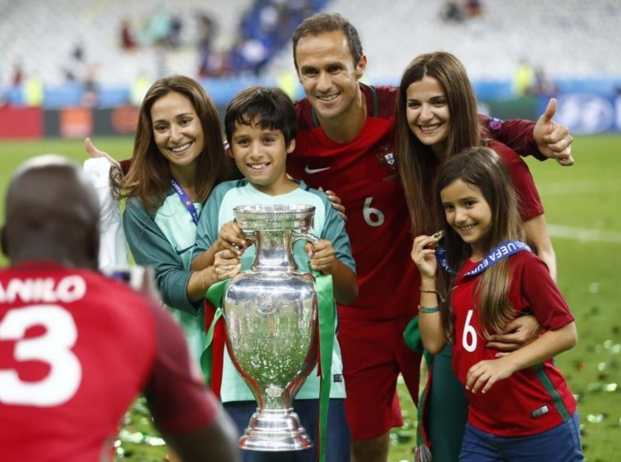 Ricardo Carvalho family
