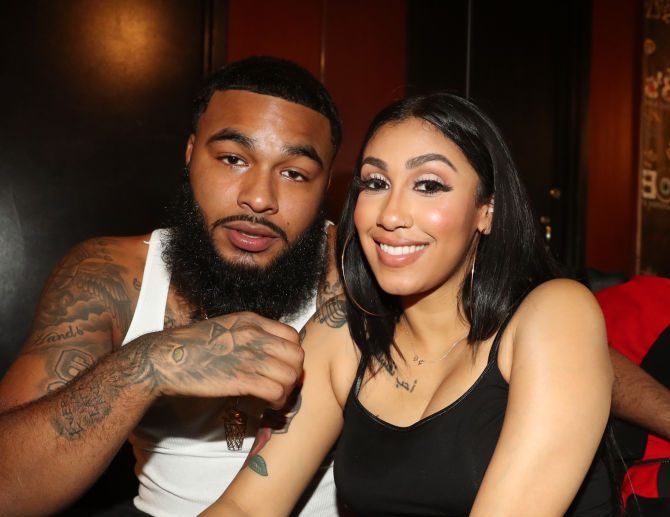 Queen Naija and Clarence White