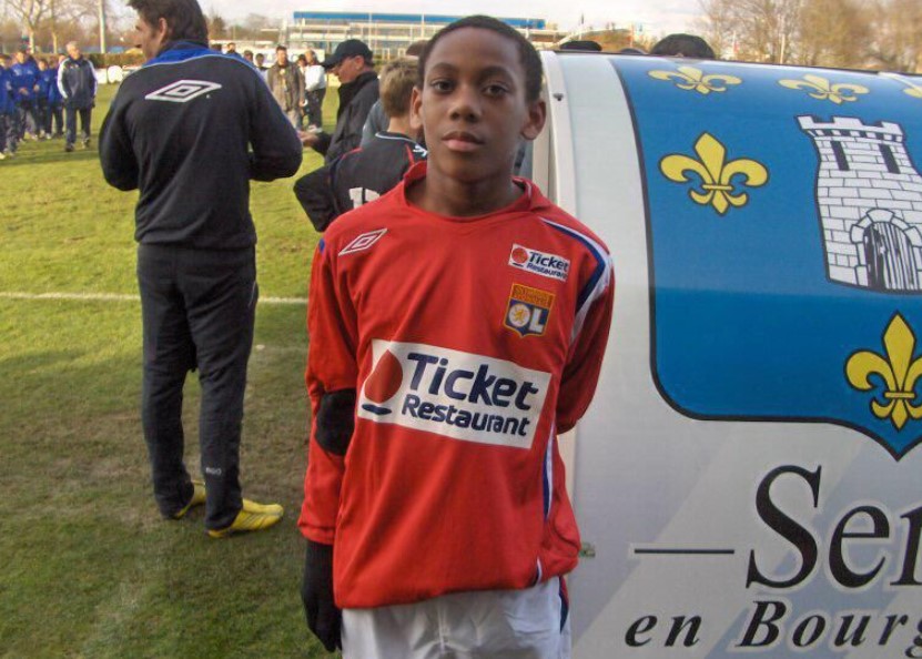 Anthony Martial young