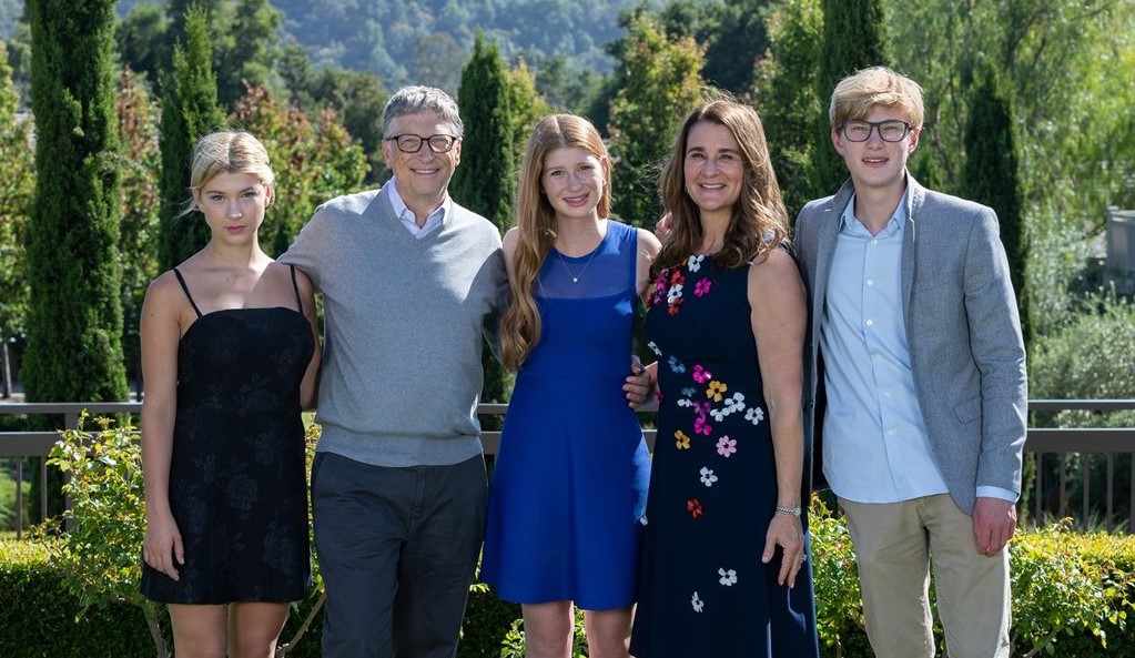 Melinda Gates family