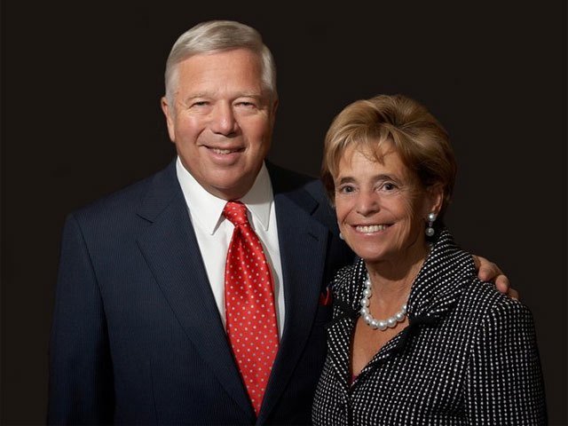 Robert Kraft and wife Myra Hiatt