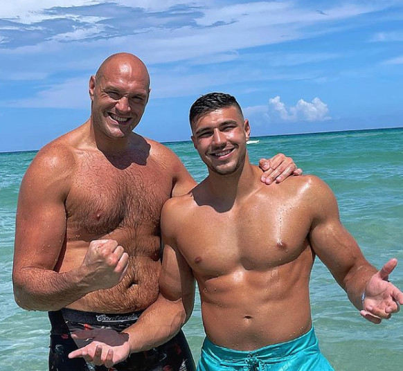 Tommy Fury and his brother, Tyson Fury