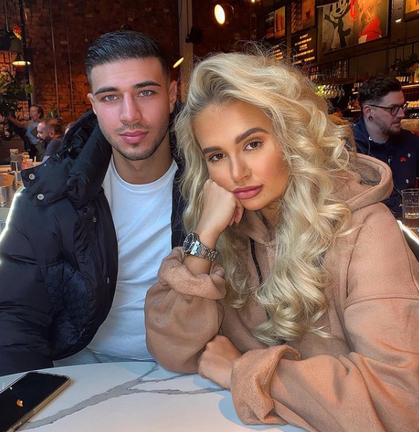 Tommy Fury and his girlfriend, Molly-Mae Hague