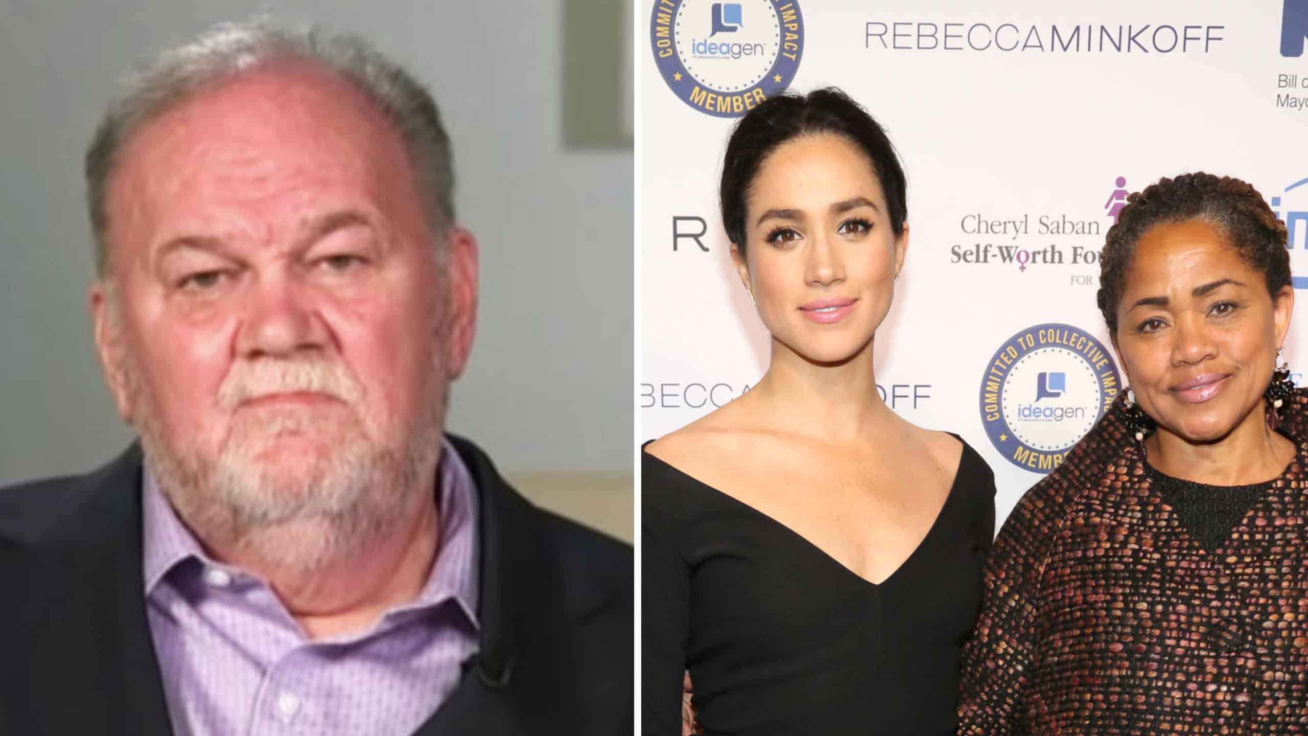 Doria Ragland with her husband, Thomas Markle and daughter, Meghan