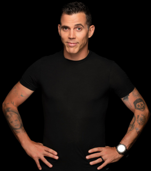 Steve-O, an American television personality, stunt performer, comedian