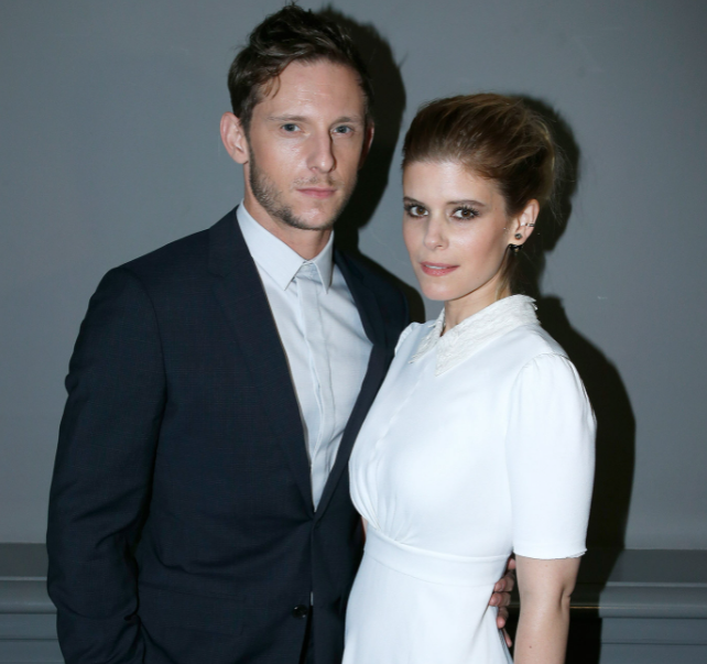 Jamie Bell and his wife, Kate Mara