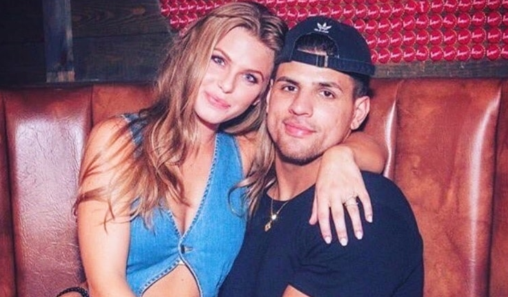 Faysal Shafaat and his ex-girlfriend, Haleigh Broucher