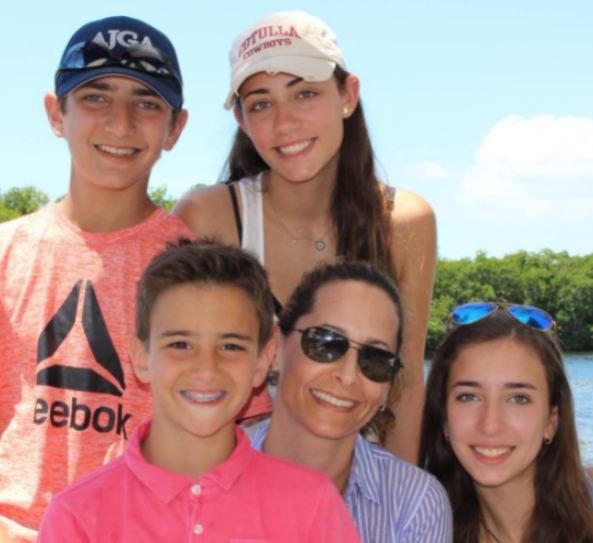 Mark Bezos and Lisa Rogers's children