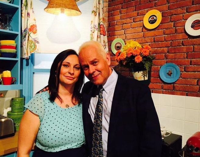 James Michael Tyler with his wife, Jennifer Carno
