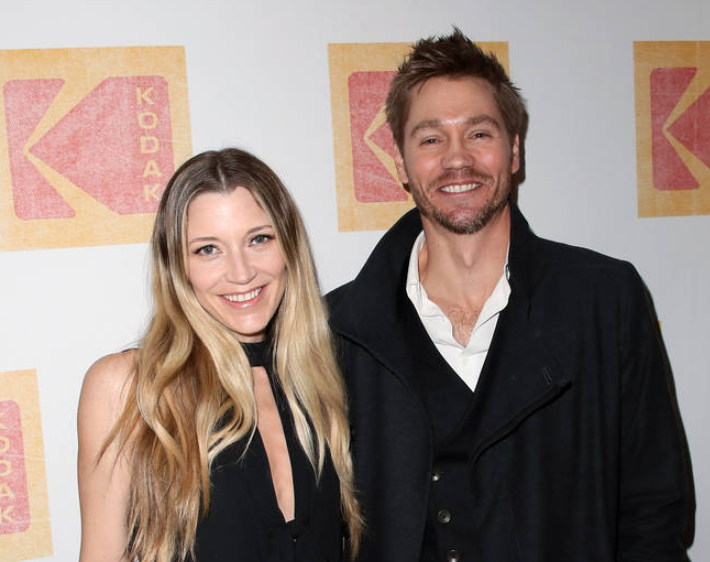 Chad Michael Murray and his wife, Sarah Roemer