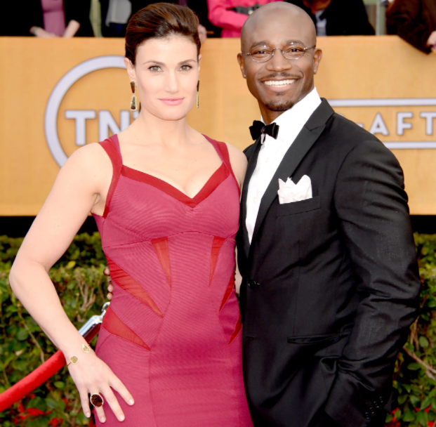 Taye Diggs and his ex-wife, Idina Menzel