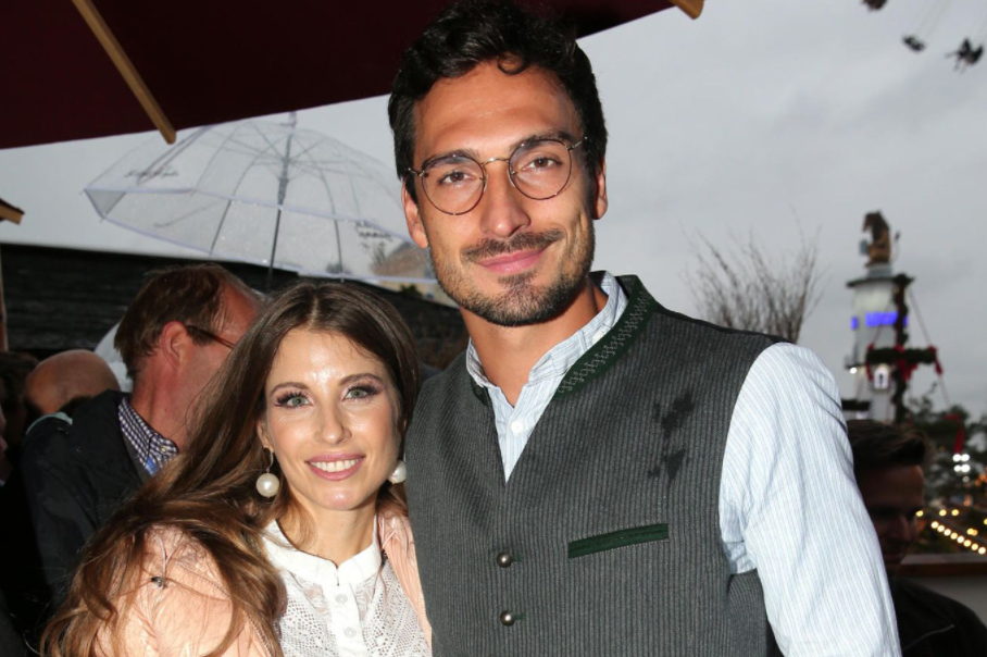 Mats Hummels and his wife, Kathy Fischer