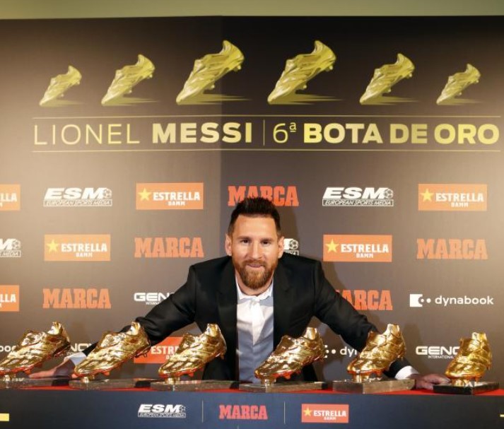 Lionel Messi Golden Boots