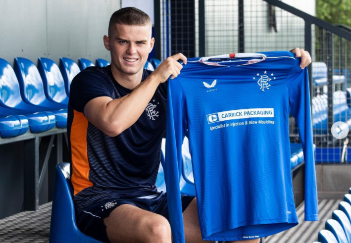 Josh McPake signed a new deal with Rangers FC