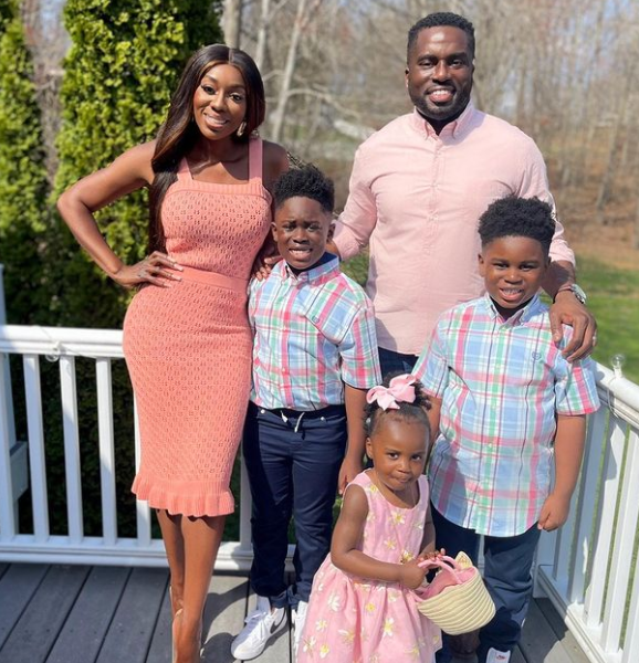 Wendy Osefo's husband, Edward Osefo and their kids