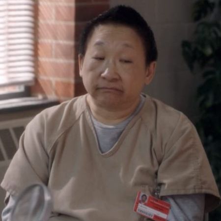 Lori Tan Chinn in her 'OITNB' character