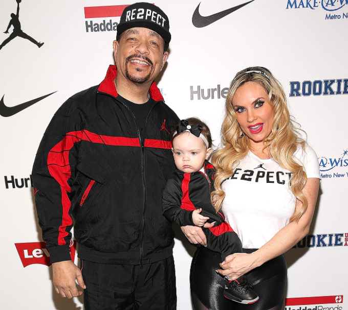 Coco Austin with her husband, Ice-T and their daughter, Chanel