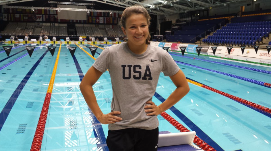Becca Meyers was also a member of the 2012 Paralympic Team