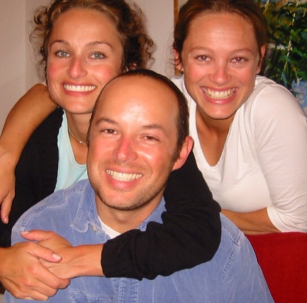 Giada De Laurentiis with her siblings (late brother Dino and sister Eloisa)