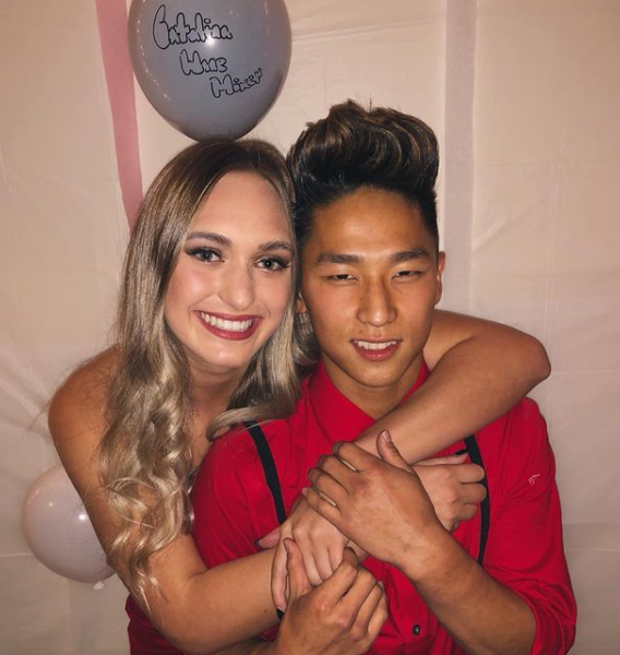 Yul Moldauer and his girlfriend