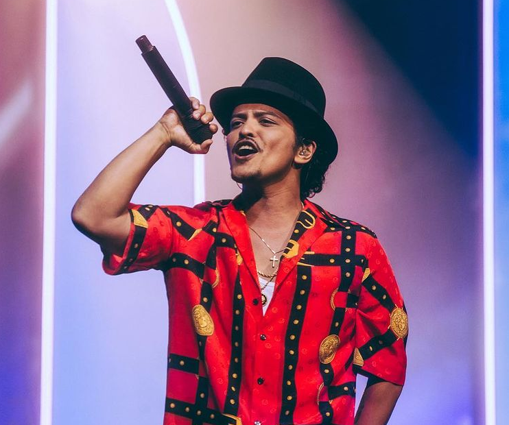 American Singer and Songwriter, Bruno Mars