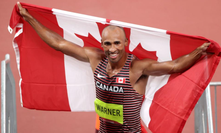 Canada's Warner wins Olympic decathlon gold