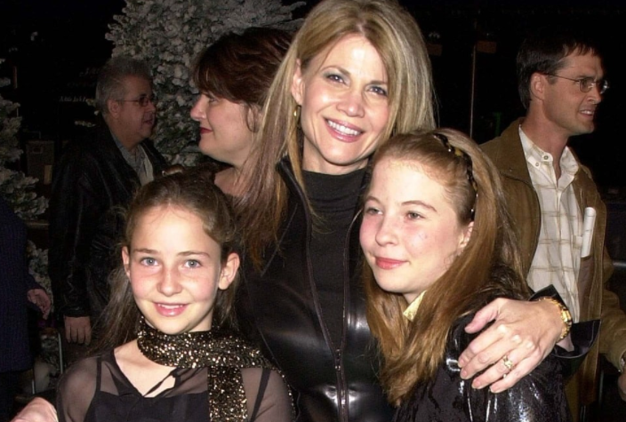 Markie Post with her daughters