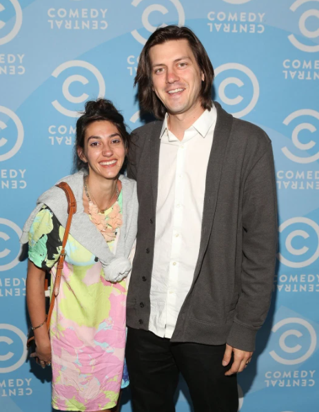 Trevor Moore and his wife, Aimee Carlson