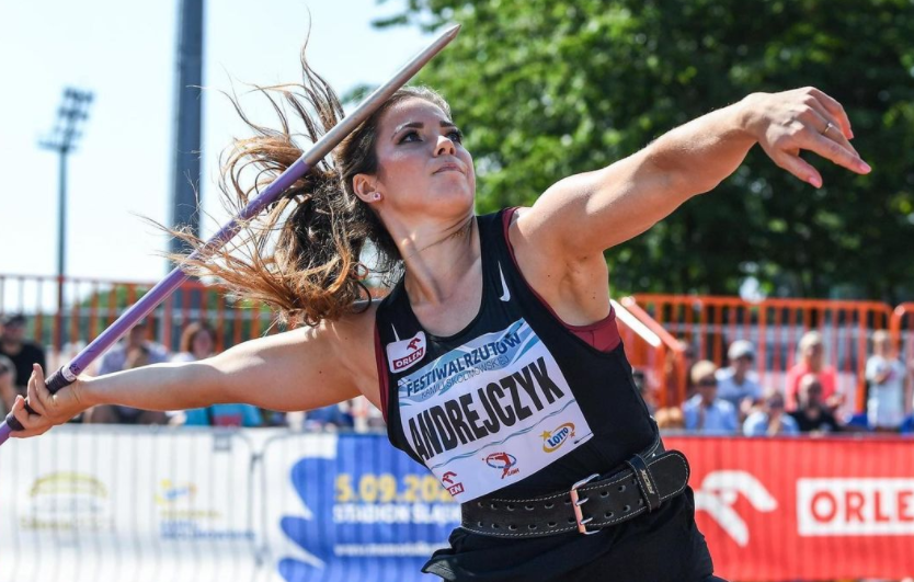 Polish track and field athlete, Maria Andrejczyk