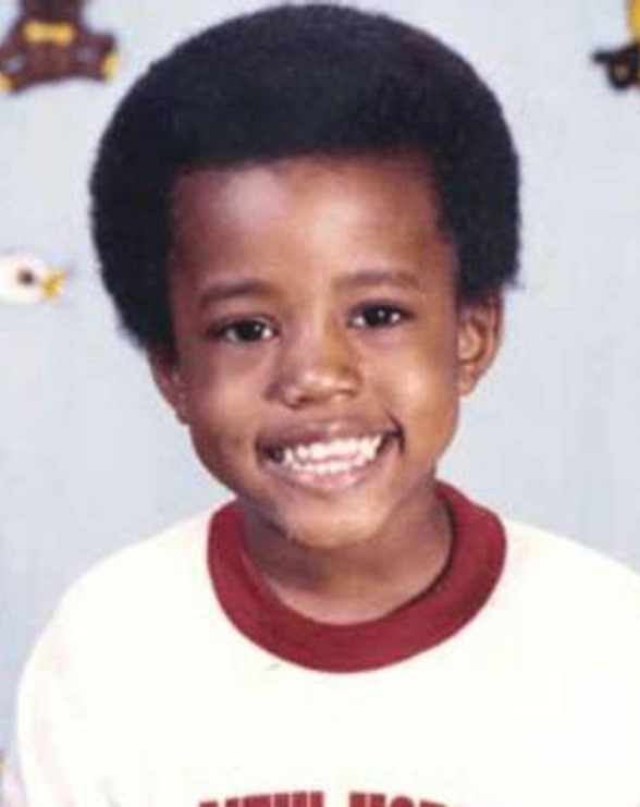 Kanye West young