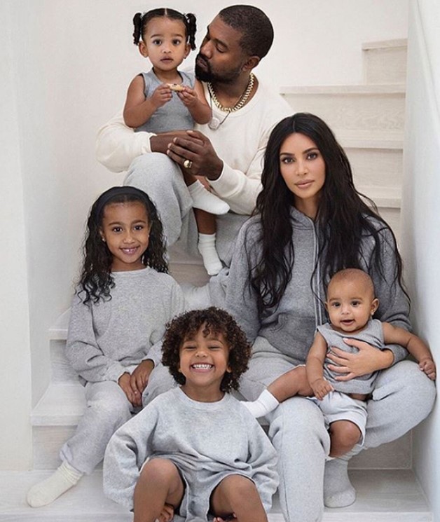 Kanye West family