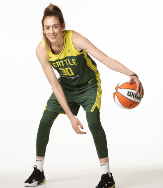 Breanna Stewart, American professional basketball player for the Seattle Storm