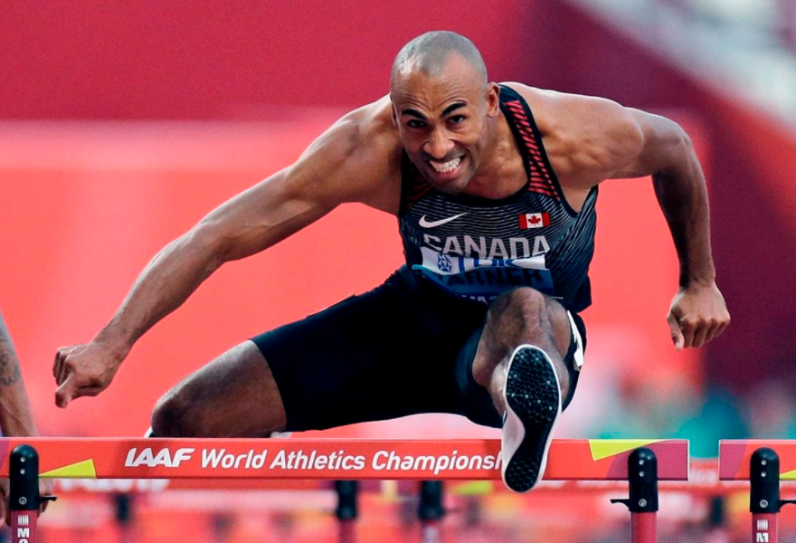 Canadian track and field athlete, Damian Warner