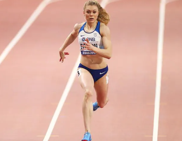 Belarusian sprinter, Krystsina Tsimanouskaya