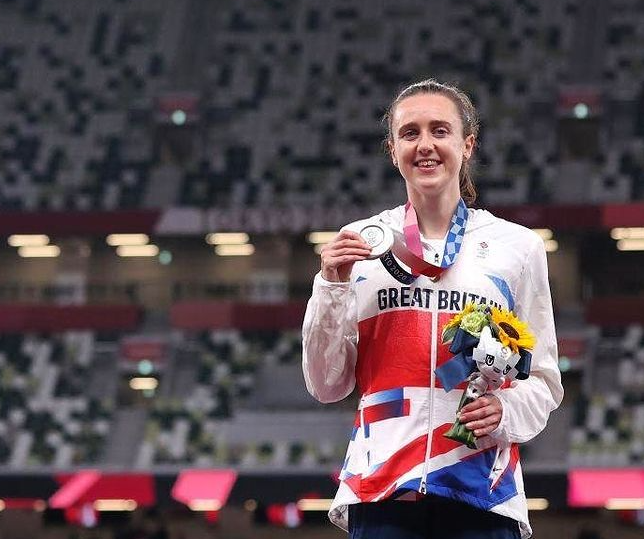 Laura Muir took the Silver Medal in the 1500 meters at the 2020 Olympic Games in Tokyo