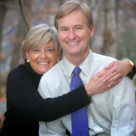 Kathy Gerrity with her husband, Steve Doocy 