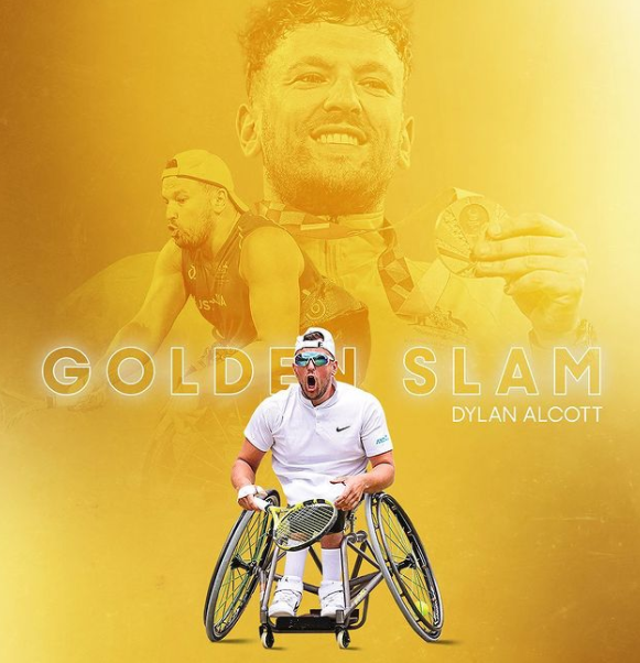 Dylan Alcott achieves 'golden slam' with US Open final victory