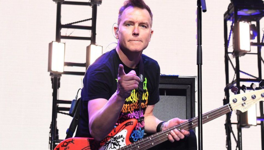 Mark Hoppus, American singer, musician, songwriter, and record producer
