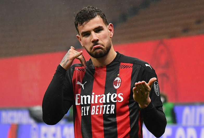 Theo Hernandez plays as a left-back for Serie A club AC Milan