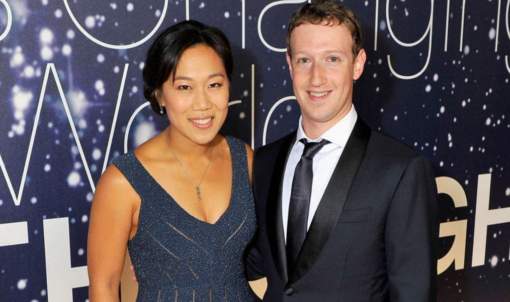Priscilla Chan and her husband, Mark Zuckerberg