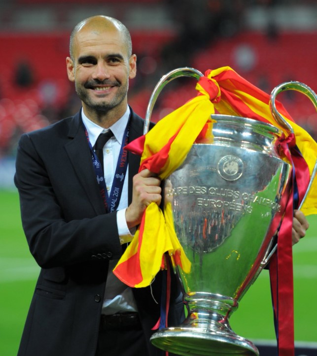 Managers Pep Guardiola