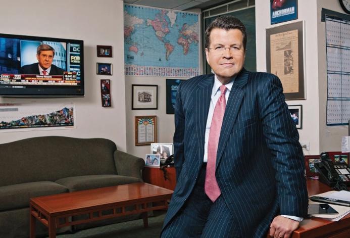 Neil Cavuto worked with the Public Broadcasting Service for 15 years reporting for Nightly Business Report